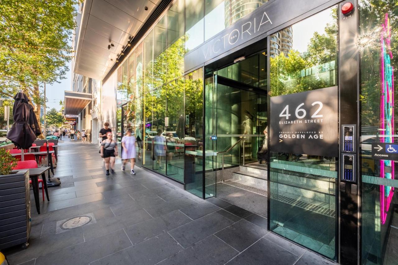 Mega Style Apartments Victoria One Melbourne City Exterior foto